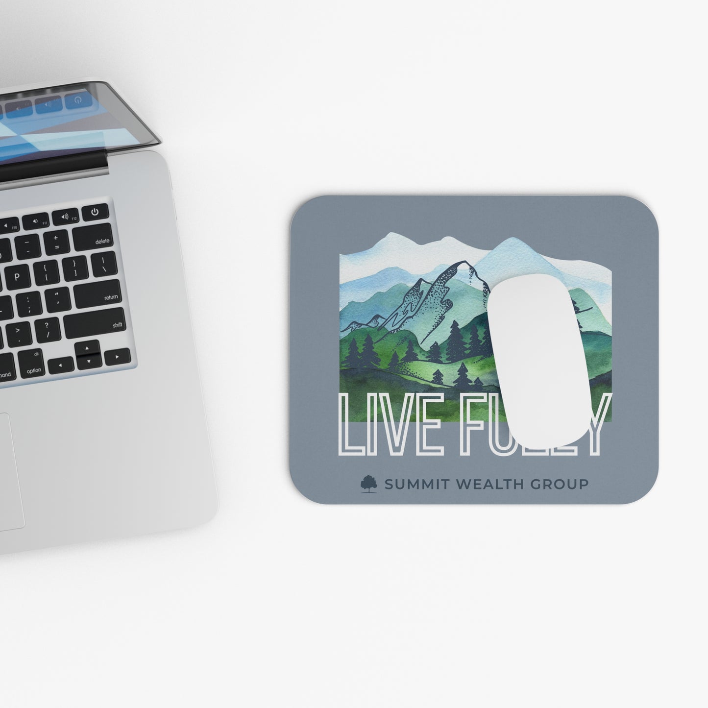 Live Fully Mouse Pad