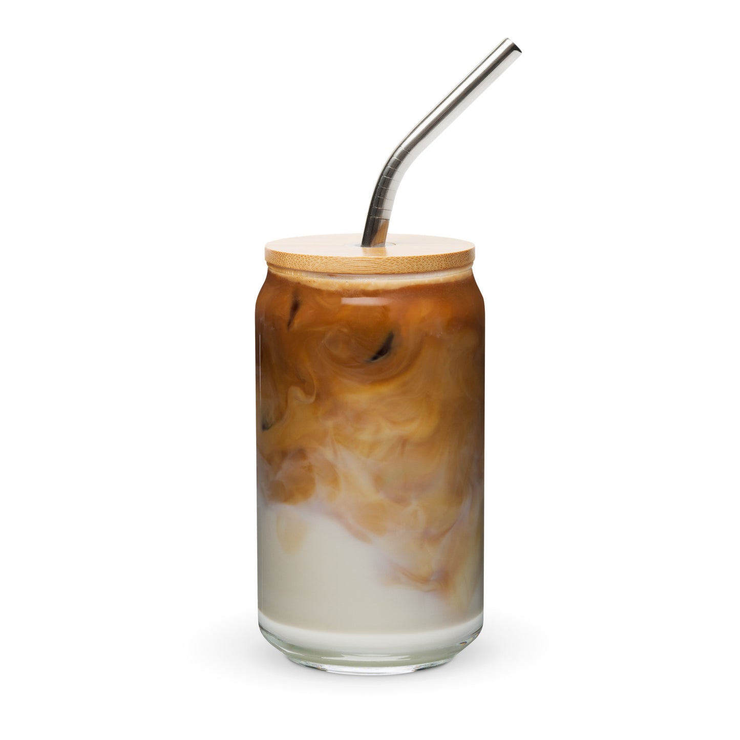 Summit Logo Can-Shaped Glass with Lid