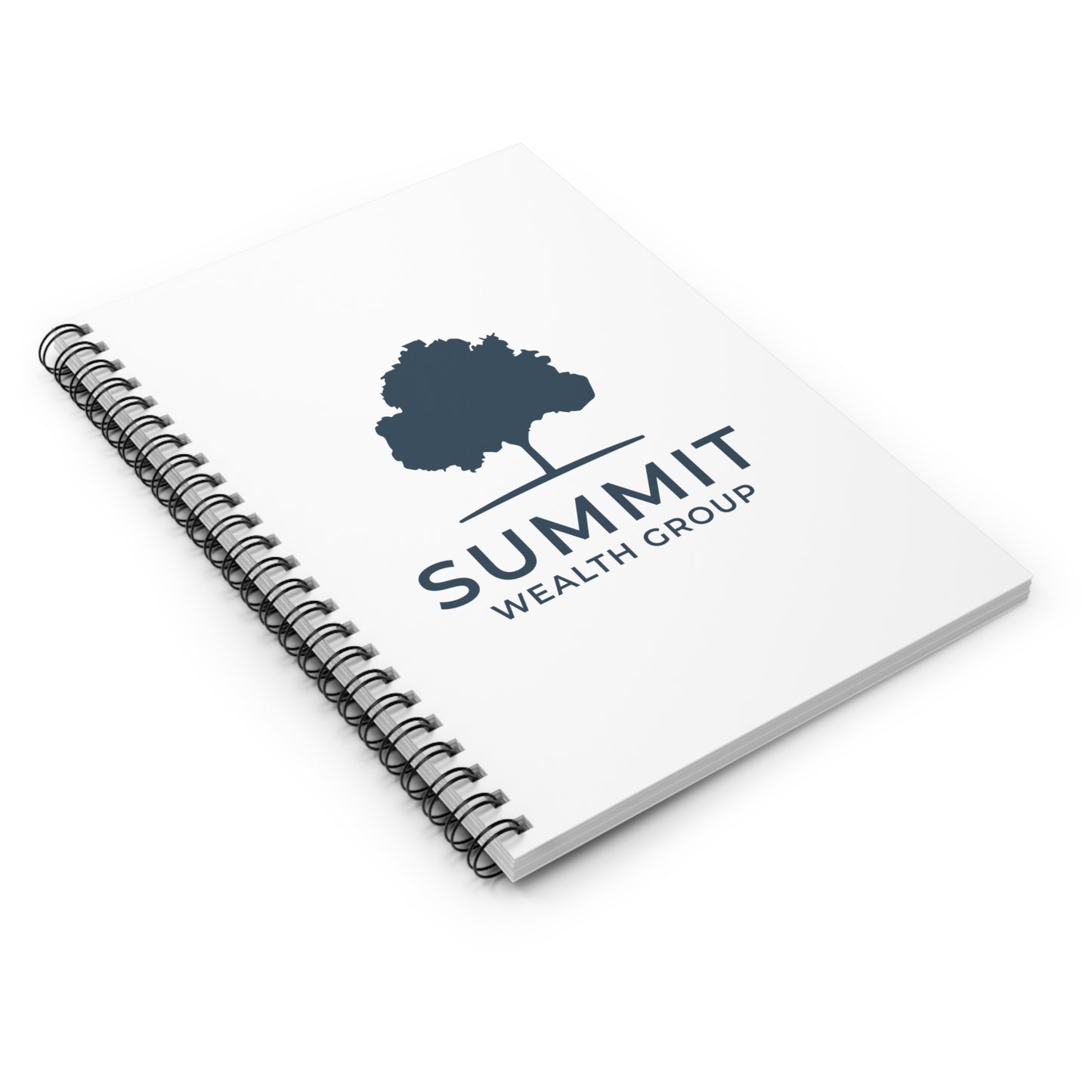 Summit Wealth Group Spiral Notebook — Professional Branded Ruled Journal
