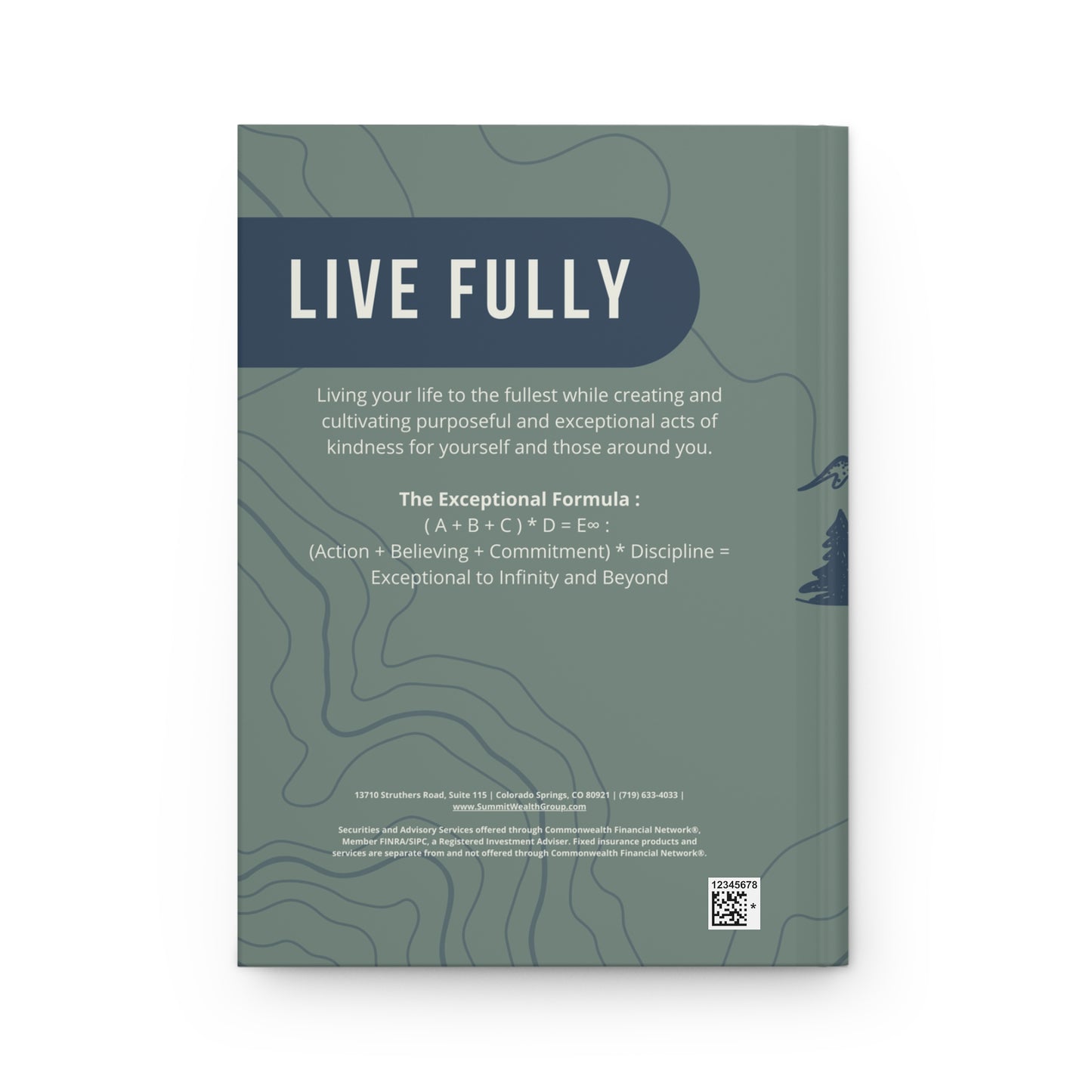 Live Fully Journal (Blank Inside)