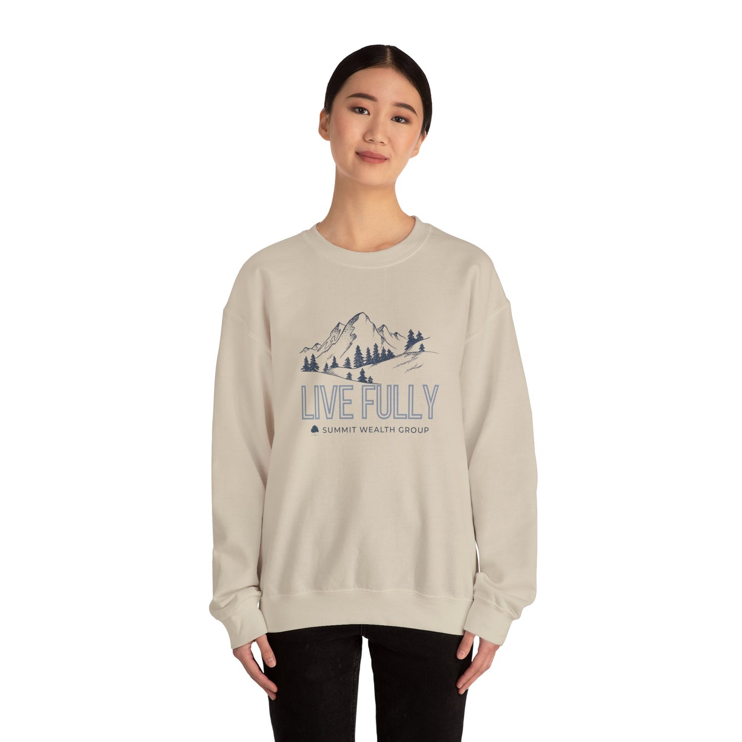 Live Fully Crewneck Sweatshirt