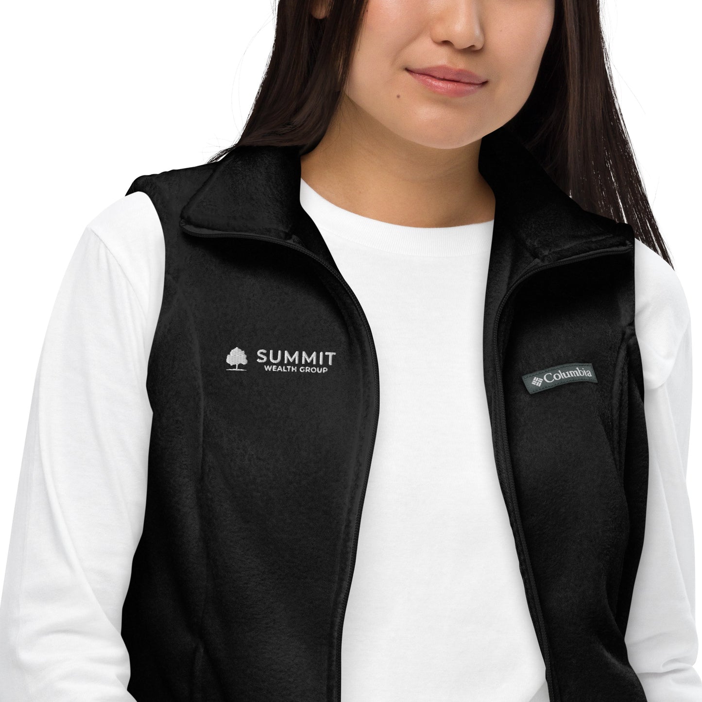 Women’s Columbia fleece vest