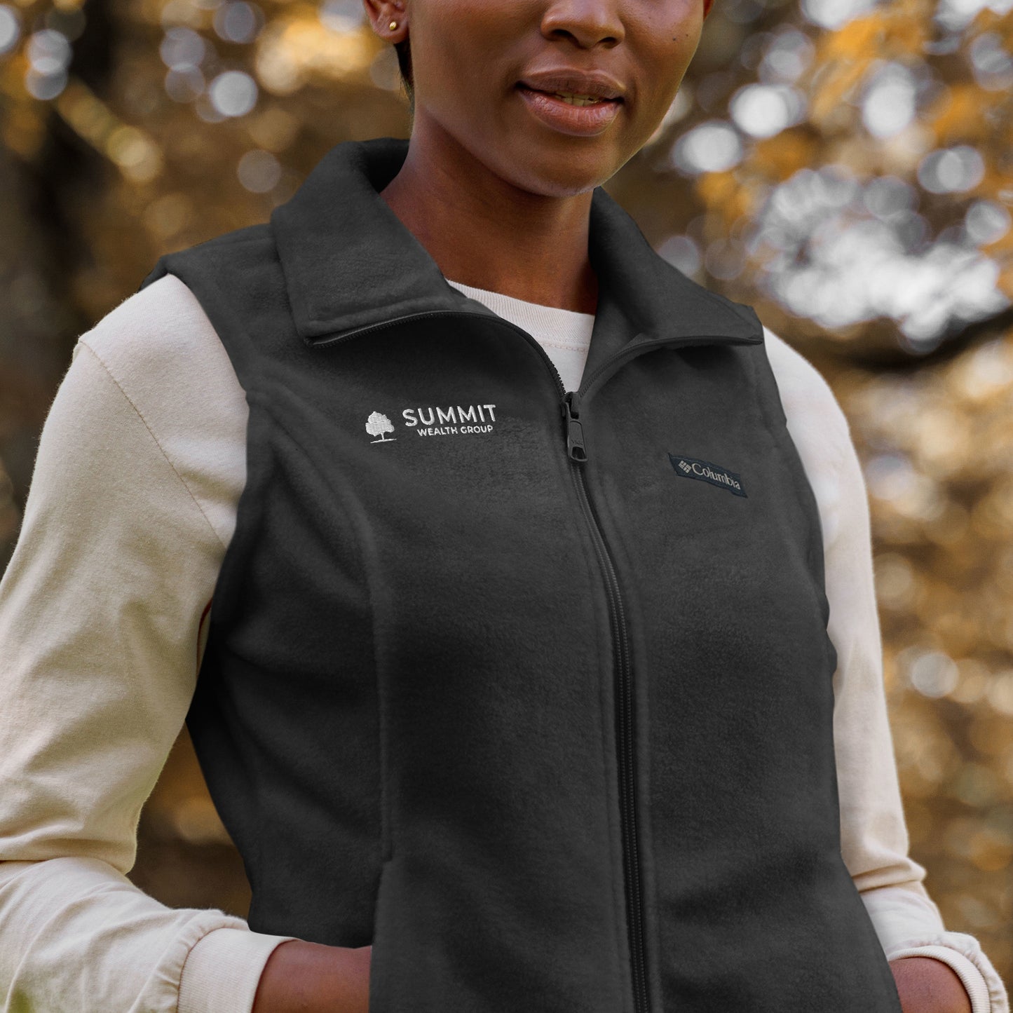 Women’s Columbia fleece vest