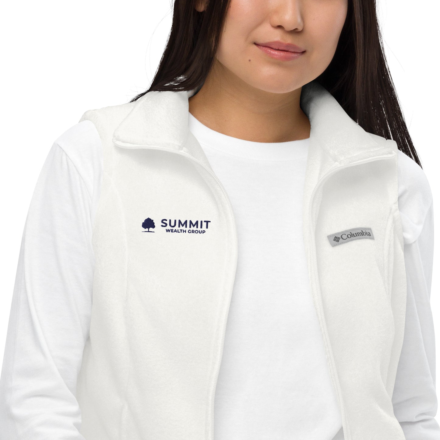 Women’s Columbia fleece vest