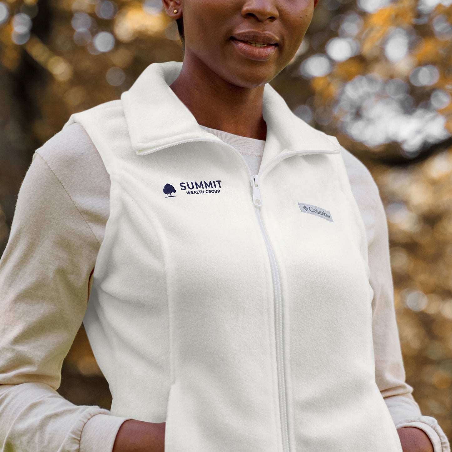 Women’s Columbia fleece vest